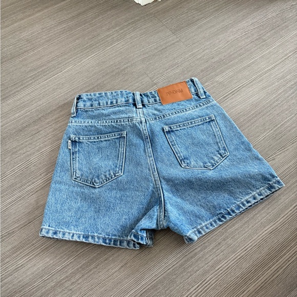 Princess Polly high rise denim shorts - Picture 2 of 7
